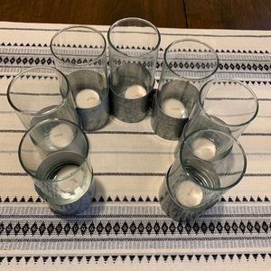 Galvanized Hinged Tea Light holder